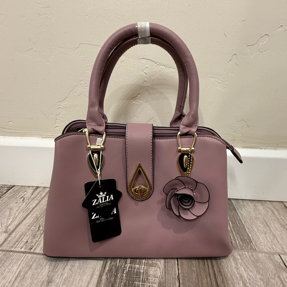 Zalia Purple Purse
